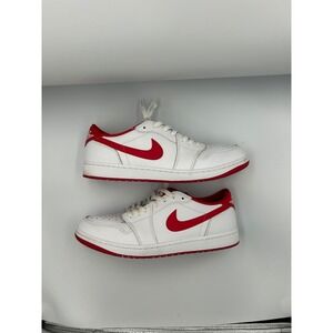 Air Jordan 1 Retro Low OG University Red Size 13 Used No Lid